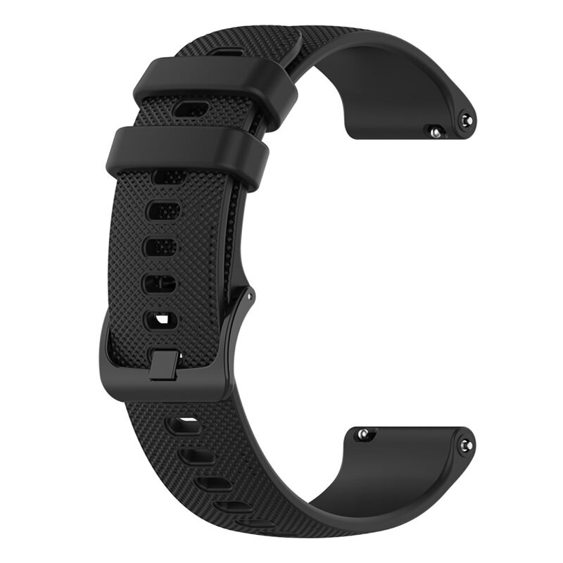 Garmin Venu 2s Siliconen bandje Zwart - Sportieve armband in stijlvol design - Waterdicht - Zweetbestendig