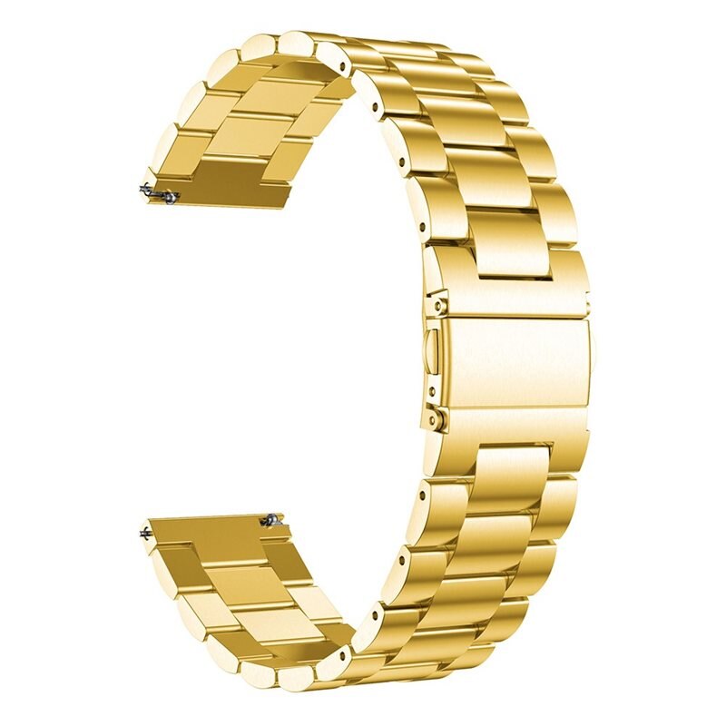Amazfit GTS 2 Mini Metalen Armband Goud - Klassieke roestvrijstalen schakelarmband - Stijlvol design