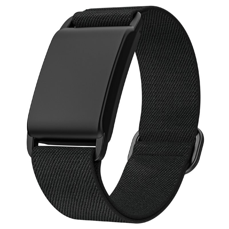 Whoop 4.0 Elastisch Nylon bandje, Zwart - Armband van comfortabel en ventilerend nylon