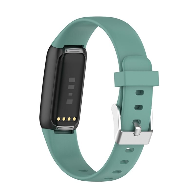 Fitbit Luxe Siliconen bandje Groen - Sportieve armband in stijlvol design - Waterdicht - Zweetbestendig