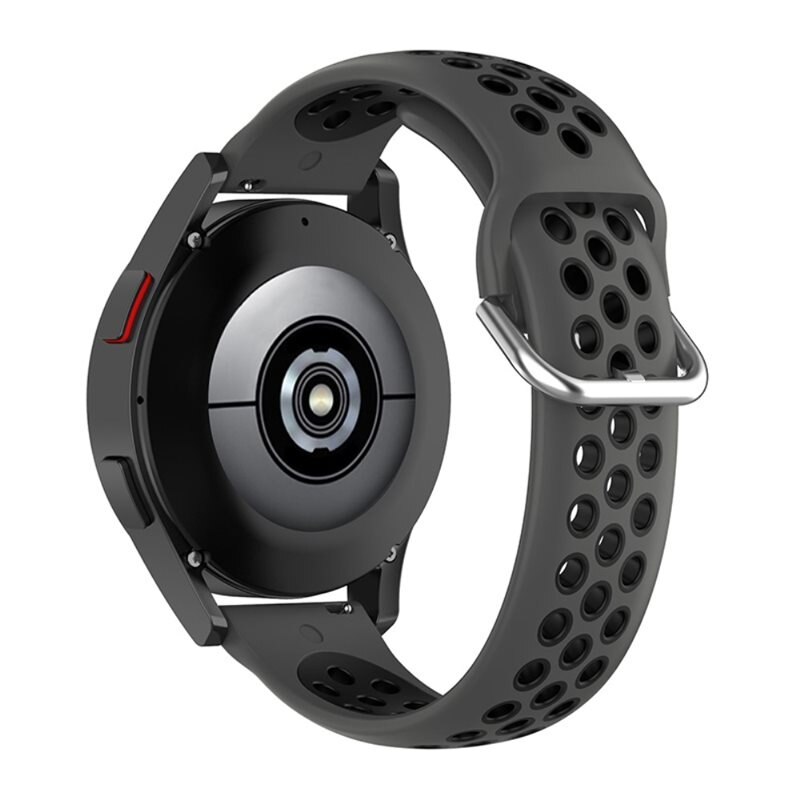 Samsung Galaxy Watch 5 44mm Sport Siliconen bandje Grijs - Perfect bandje om te sporten - Training dames en heren