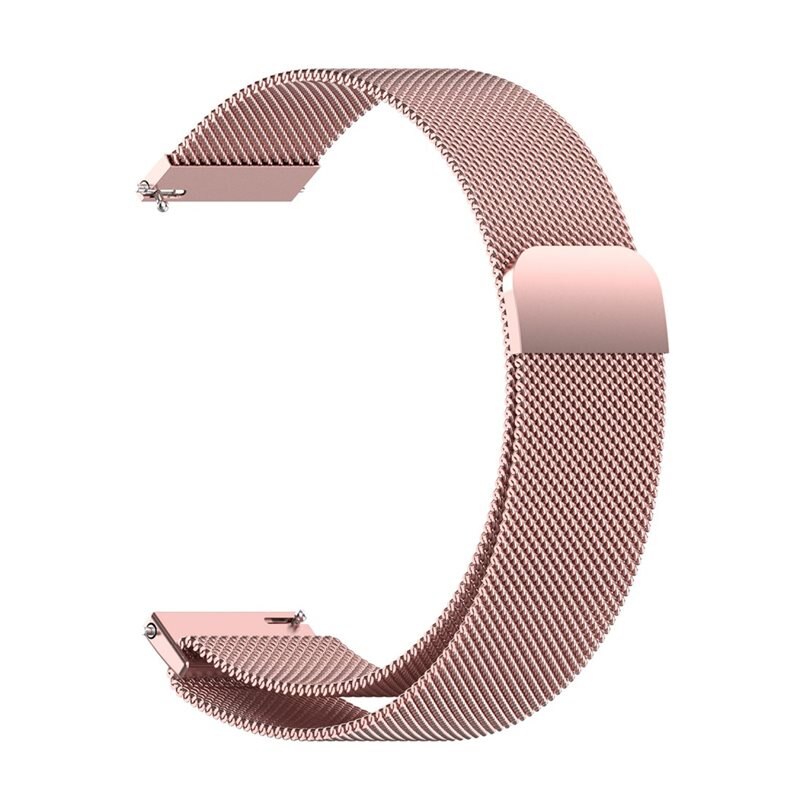 Samsung Galaxy Watch 7 40mm Milanese bandje Roze goud - Elegante armband in luxueus design - Perfecte pasvorm