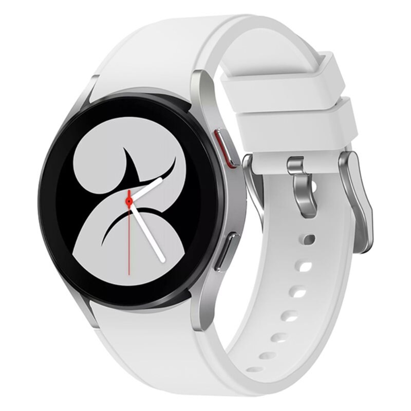 Samsung Galaxy Watch 7 40mm Full Fit Siliconen bandje wit