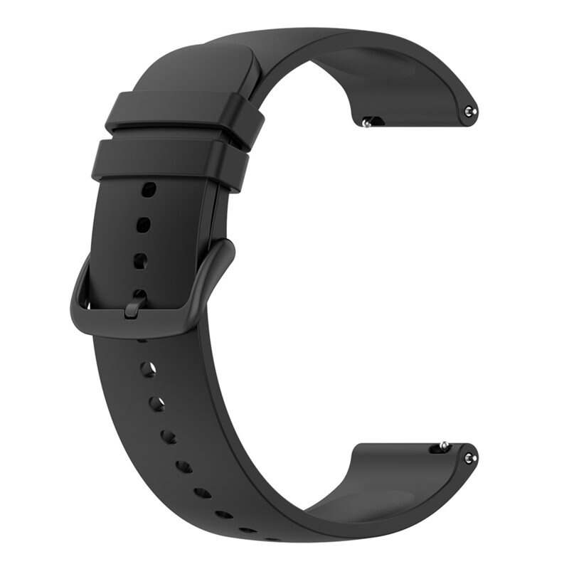 Coros Pace 2 Siliconen bandje Zwart - Sportieve armband in stijlvol design - Waterdicht - Zweetbestendig