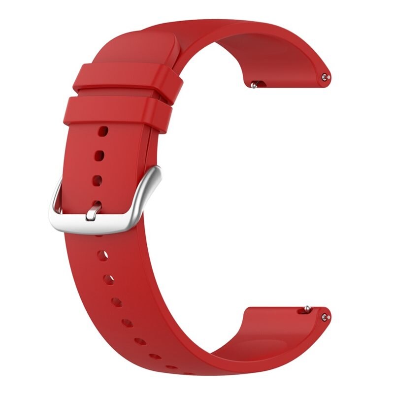 Samsung Galaxy Watch 7 44mm Siliconen bandje Rood - Sportieve armband in stijlvol design - Waterdicht - Zweetbestendig