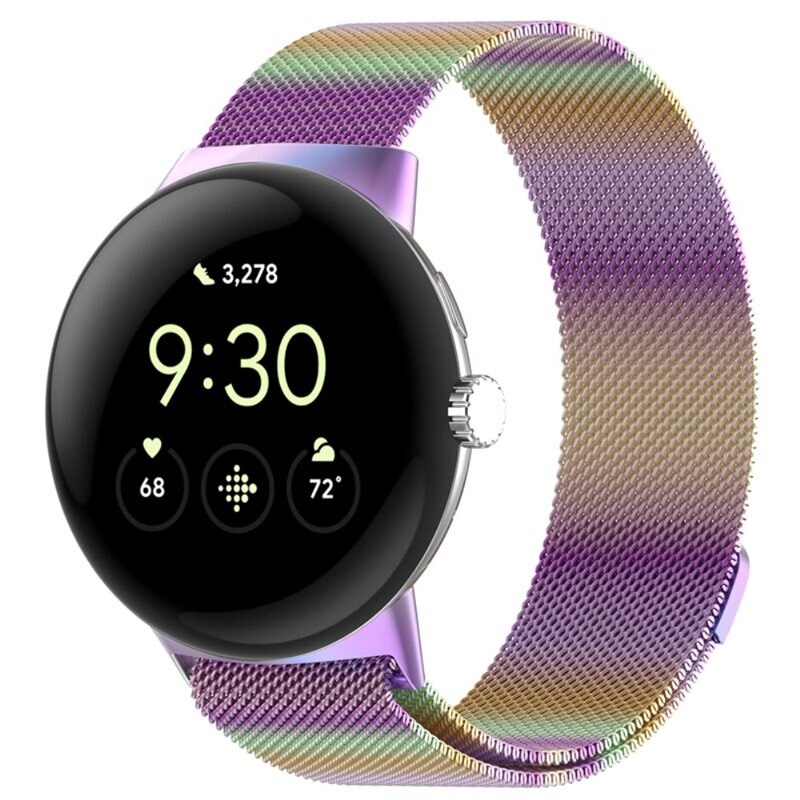Google Pixel Watch 2 Milanese bandje Ombre - Elegante armband in luxueus design - Perfecte pasvorm