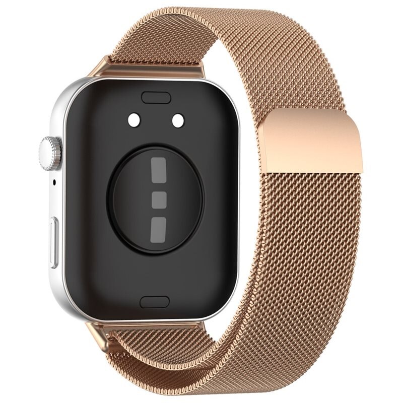 Huawei Watch Fit 3 Milanese bandje Rosé goud - Elegante armband in luxueus design - Perfecte pasvorm