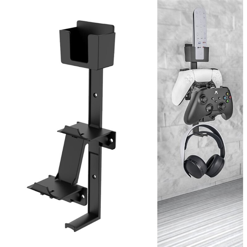 JYS Universeel Wandmontage voor gameconsole accessoires zwart