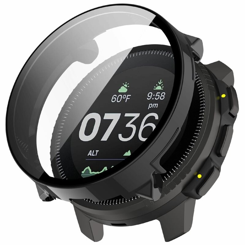 Full Cover Case Suunto Vertical Zwart - Bescherm je smartwatch tegen slijtage en beschadigingen - Volledige dekking