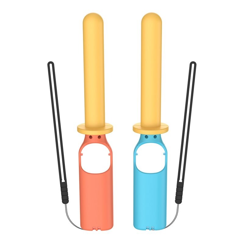 Dobe Zwaard voor Joy-Con Nintendo Switch Blauw/Rood