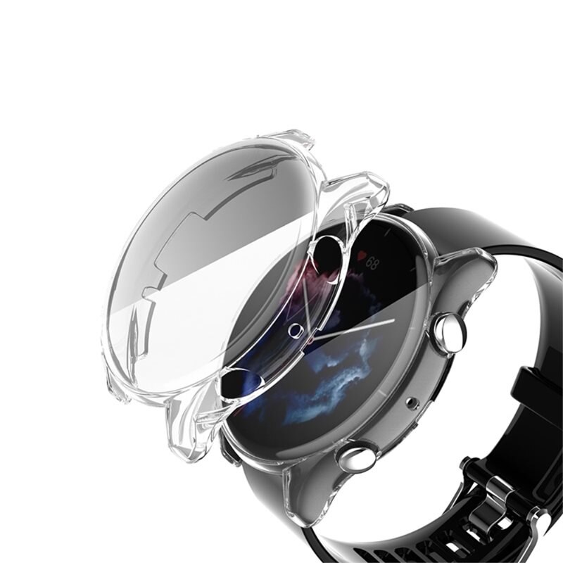 Amazfit GTR 3/GTR 3 Pro Full Protection Hoesje Clear - Volledige bedekking voor je slimme horloge