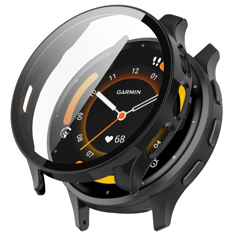 Full Cover Case Garmin Venu 3s Zwart - Bescherm je smartwatch tegen slijtage en beschadigingen - Volledige dekking