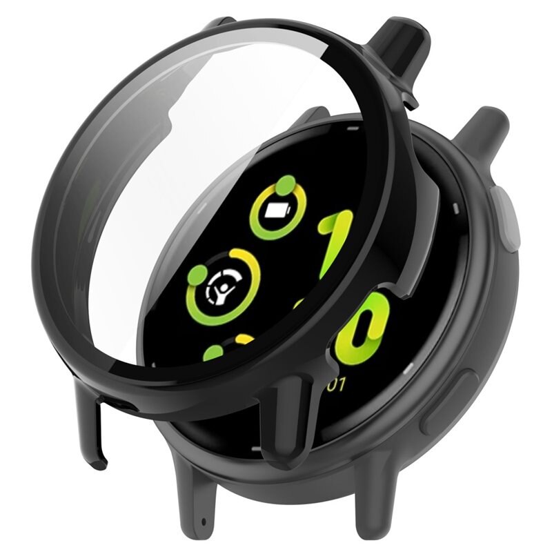 Full Cover Case Garmin Vivoactive 5 Zwart - Bescherm je smartwatch tegen slijtage en beschadigingen - Volledige dekking