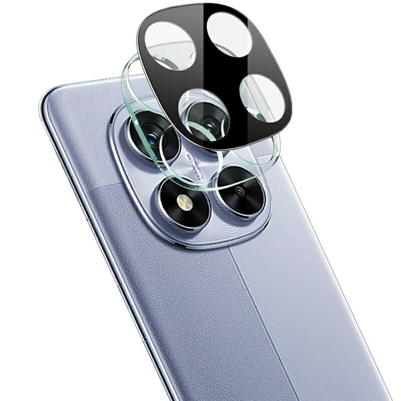 Imak Gehard Glas 0.2mm Camera Protector Xiaomi Redmi Note 14 Pro Zwart - Camerabescherming voor de lenzen