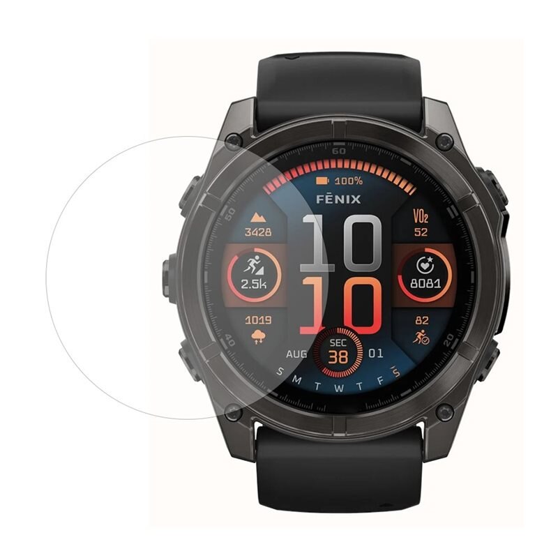 Garmin Tactix 8 51mm Screenprotector - Bescherm je mobielscherm tegen krassen en slijtages - Eenvoudige installatie