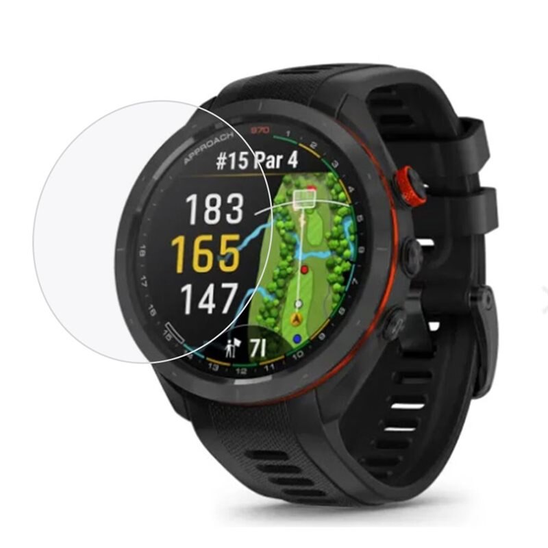 Garmin Approach S70 47mm Screenprotector - Bescherm je mobielscherm tegen krassen en slijtages - Eenvoudige installatie