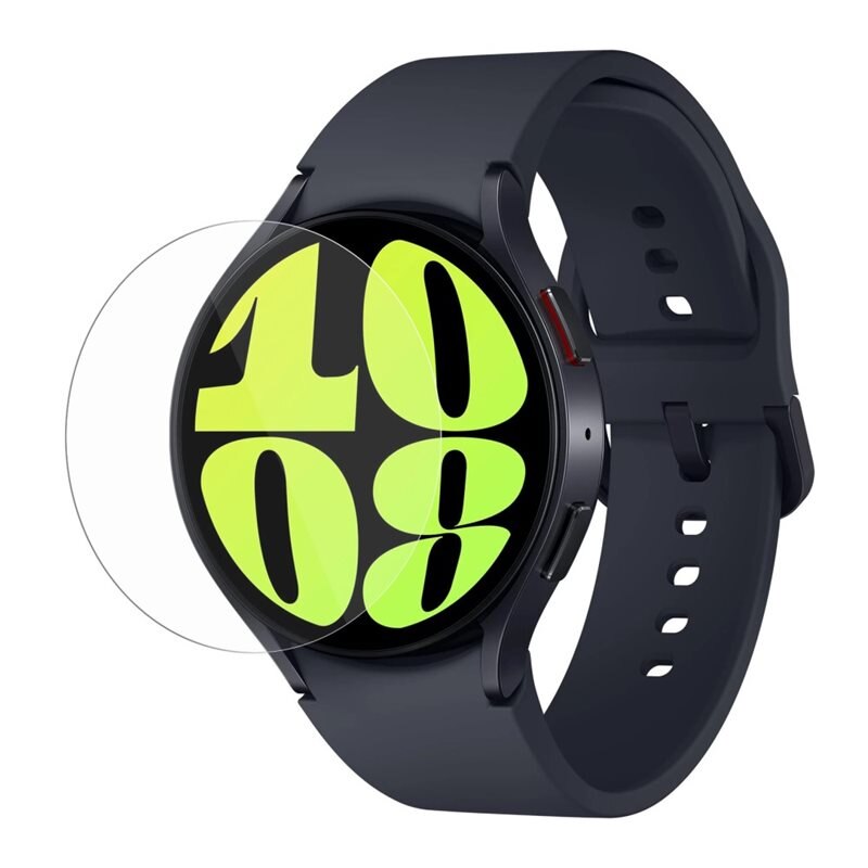 Samsung Galaxy Watch 6 44mm Gehard Glas 0.3mm Screenprotector - Beschermglas dat beschermt tegen krassen en slijtage
