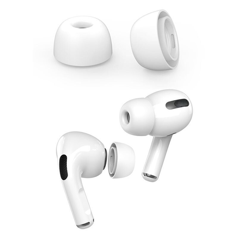 Ahastyle Ear Tips AirPods Pro 2 Wit (Large) - Oorkussen - Oorkussentjes - Vervangen oordopje