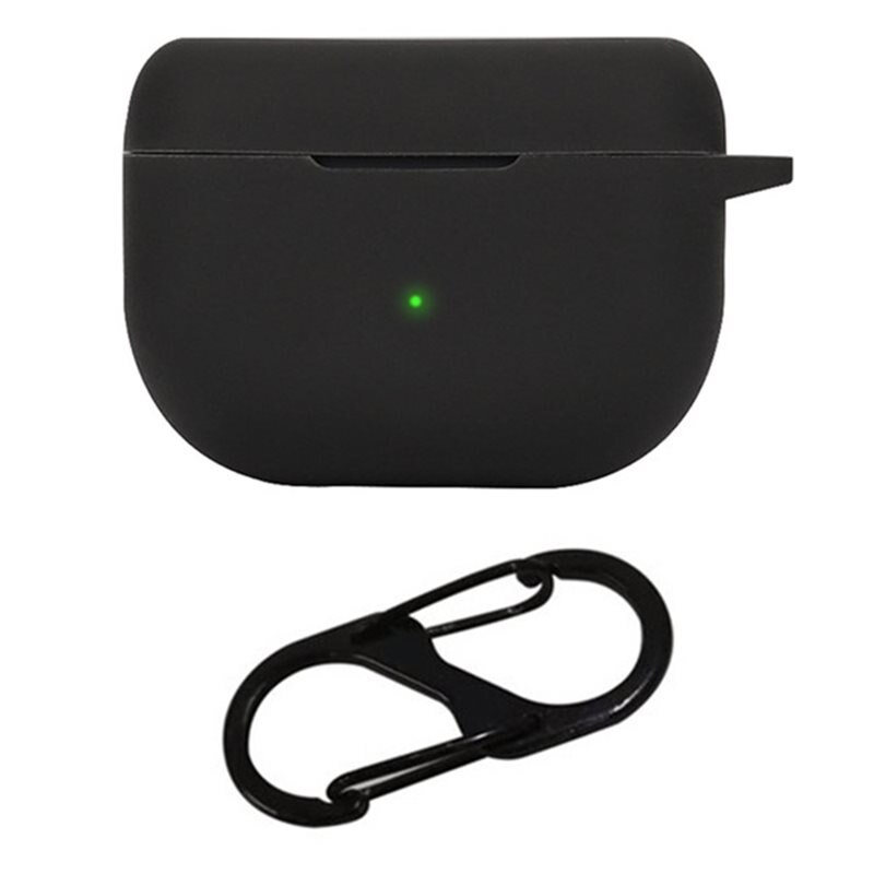 Jabra Elite 8 Active Siliconen hoesje met karabijnhaak zwart - Bescherm en houd je oortjes dicht bij je
