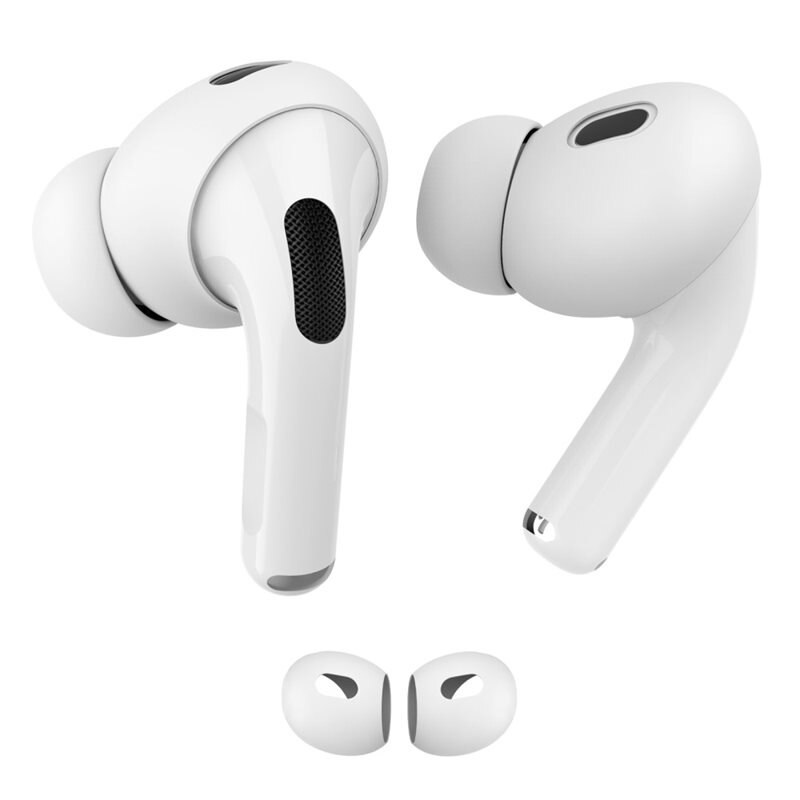 Ahastyle AirPods Pro 2 Earpads Siliconen wit