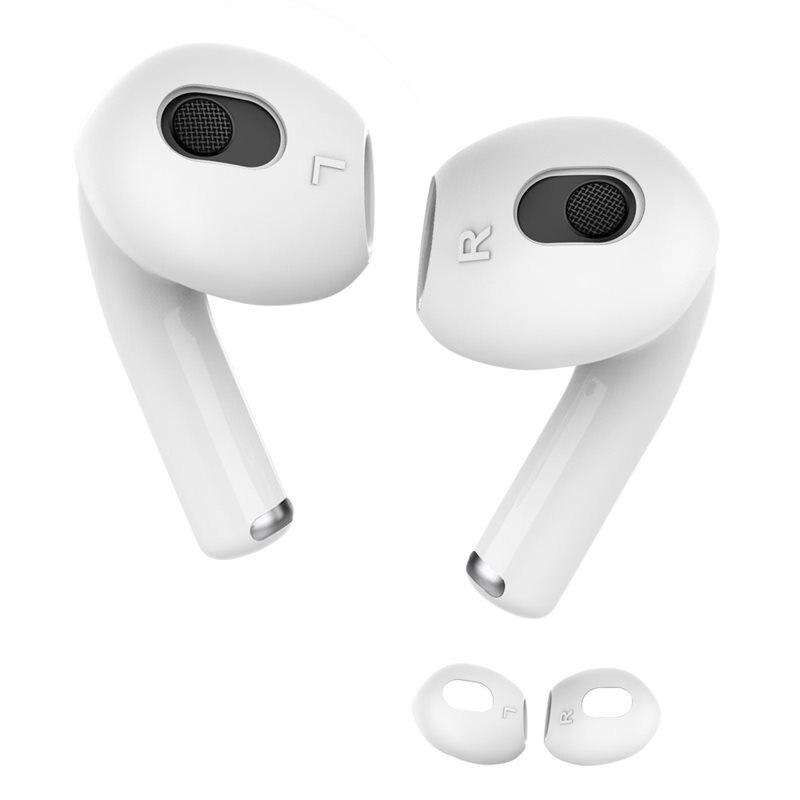 Ahastyle Apple AirPods 3 Earpads Siliconen wit