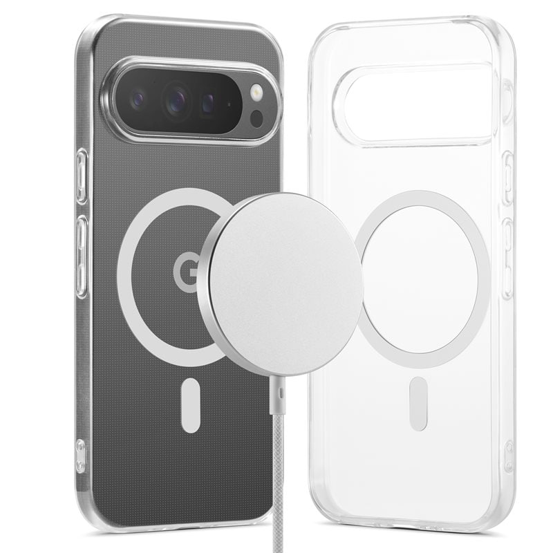 Mobique TPU Case MagSafe Google Pixel 10 Pro Transparant