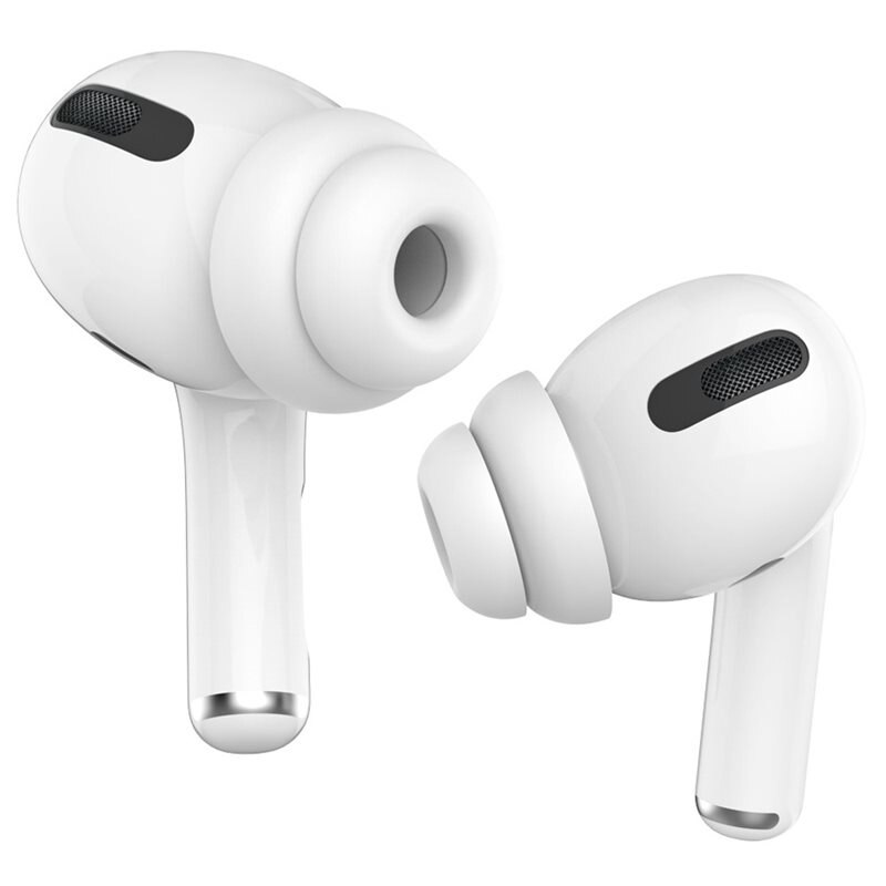 Ahastyle Soft Ear Tips (2-pack) AirPods Pro Wit (Small) - Oorkussen - Oorkussentjes - Vervangen oordopje