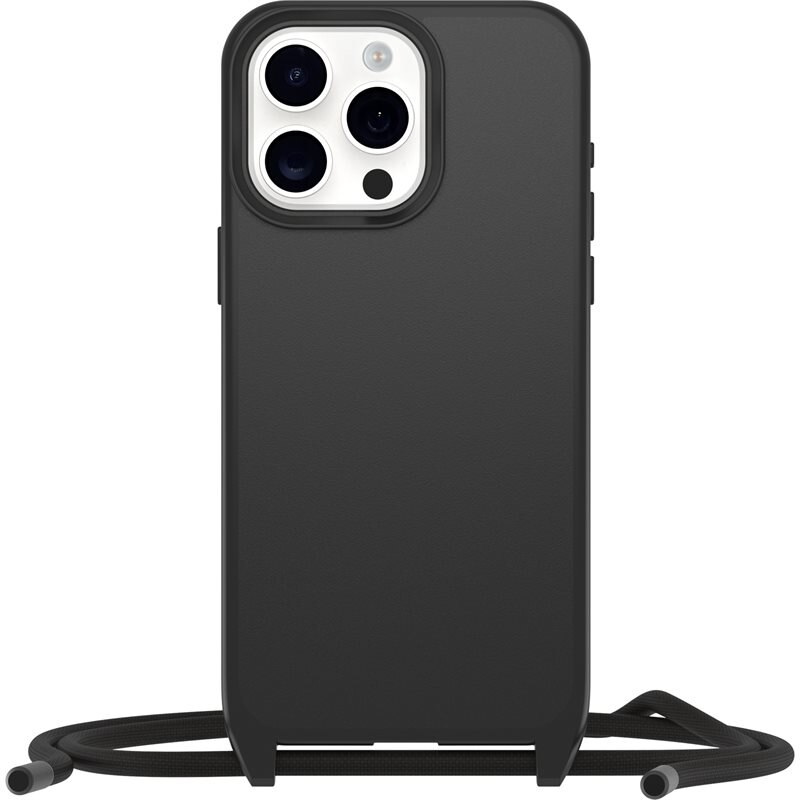 Otterbox React Necklace MagSafe Hoesje iPhone 15 Pro Max zwart