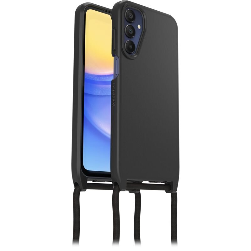 Otterbox React Necklace Hoesje Samsung Galaxy A15 Zwart