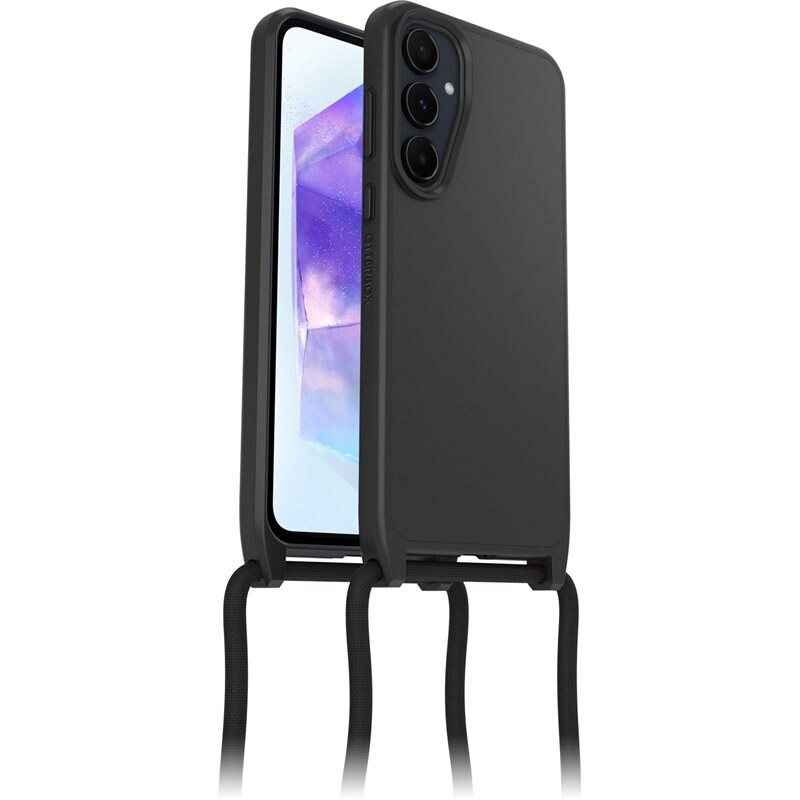 Otterbox React Necklace Hoesje Samsung Galaxy A55 Zwart