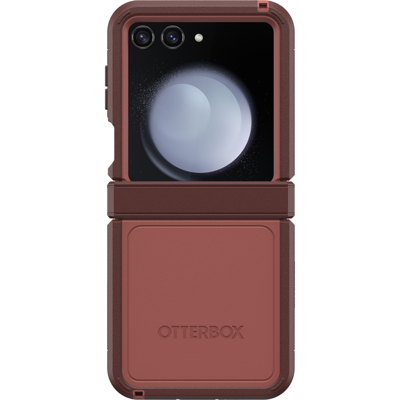 Otterbox Defender XT Hoesje Samsung Galaxy Z Flip 6 rood