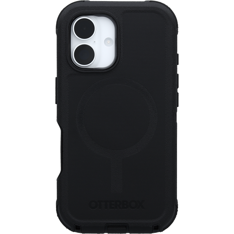 Otterbox Defender MagSafe Case iPhone 16 zwart