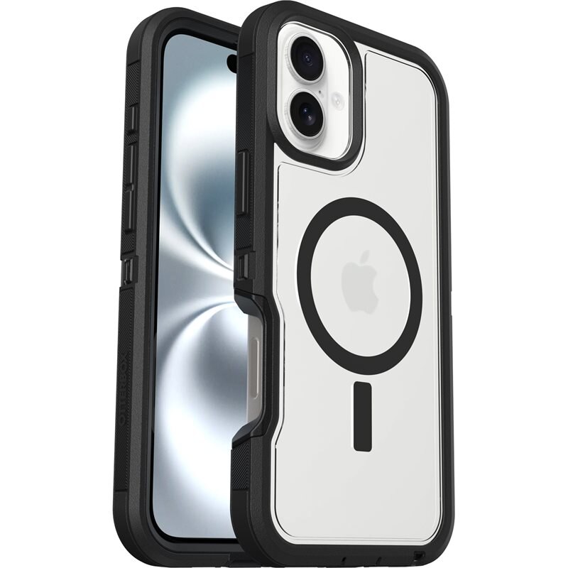 Otterbox Defender XT Hoesje iPhone 16 Plus Clear/Black