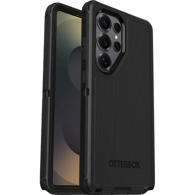 Otterbox Defender Case Samsung Galaxy S25 Ultra Zwart - Hoesje met extreme stootbescherming. Broekclip inbegrepen