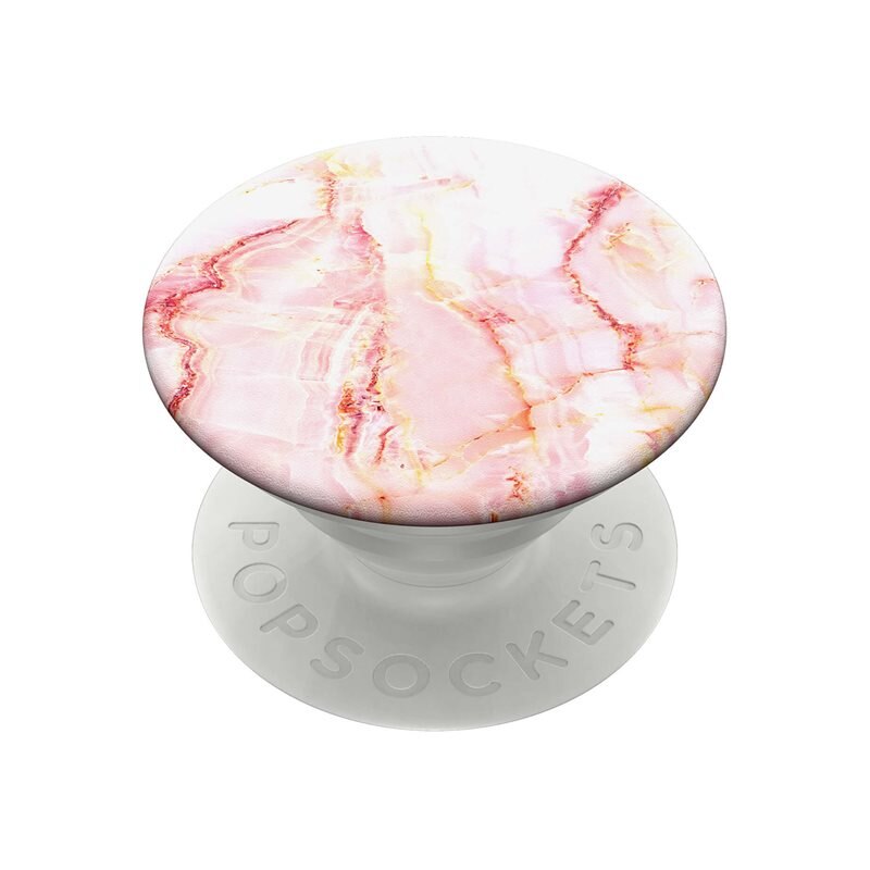 PopSockets PopGrip Stand/Houder met Verwisselbare Top, Rose Marble
