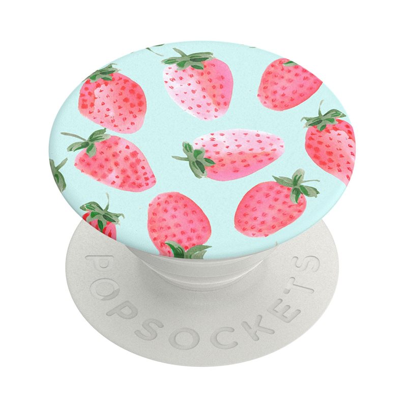 PopSockets PopGrip Stand/Houder met Verwisselbare Top - Strawberry Rain