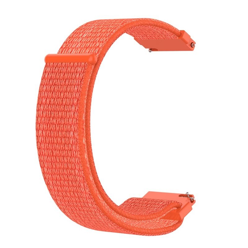 Universal 20mm Nylon bandje oranje - Bandje van luchtig en ventilerend nylon