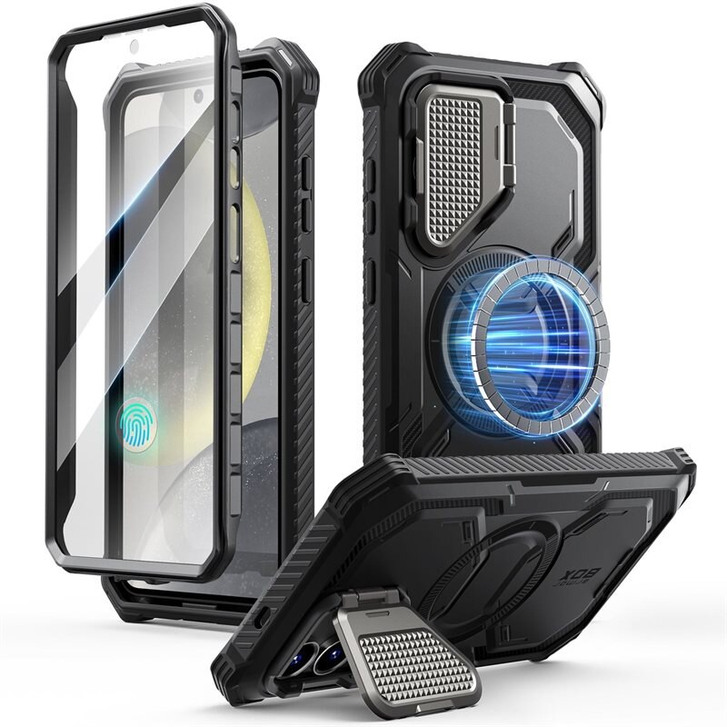 SUPCASE Armorbox MagSafe Case Samsung Galaxy S25 Plus zwart