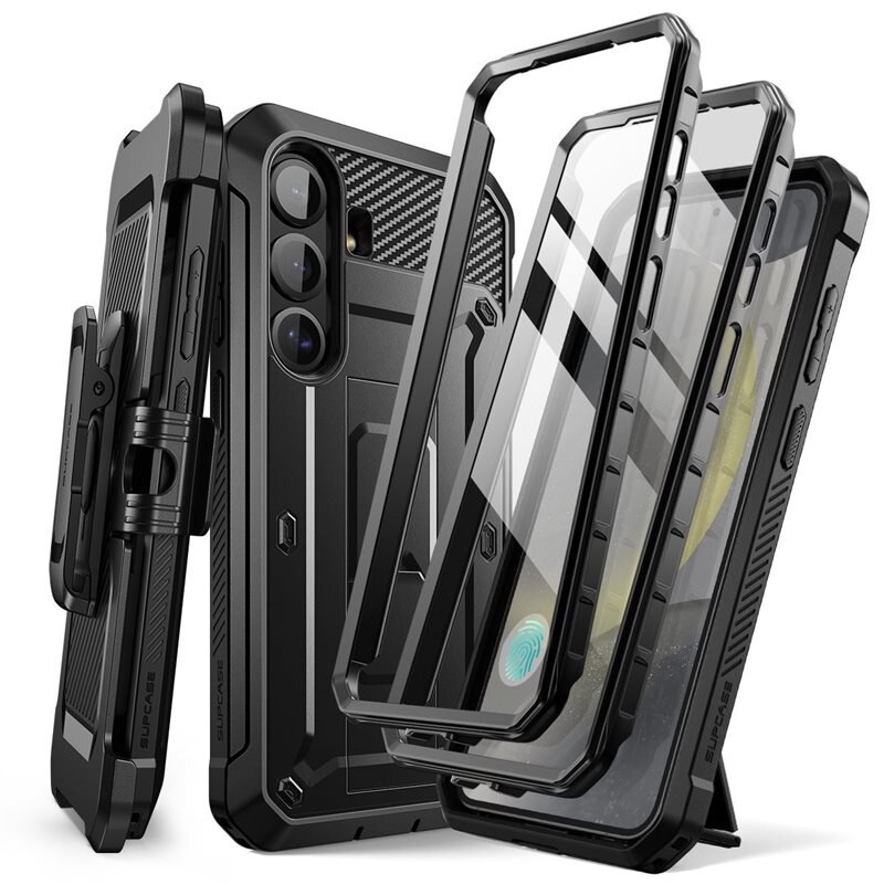 SUPCASE Unicorn Beetle Pro Case Samsung Galaxy S25 Plus zwart