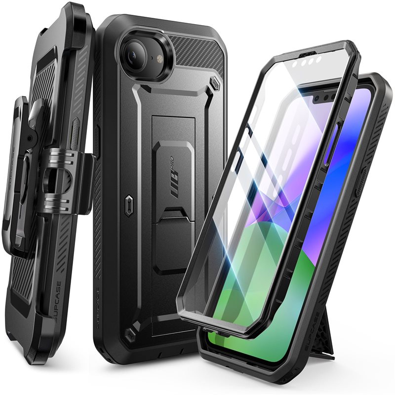 SUPCASE Unicorn Beetle Pro Case iPhone 16e zwart