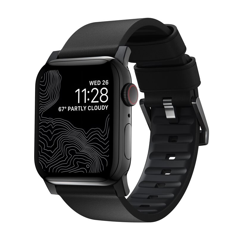 Nomad Active Band Pro Apple Watch 44mm Black (Black Hardware)