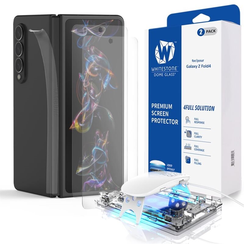 Whitestone Dome Glass Screen Protector Samsung Galaxy Z Fold 4 - Beschermglas van gehard glas - Eenvoudig aan te brengen