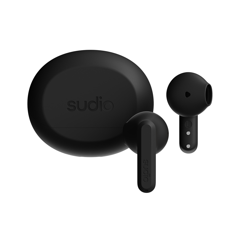 Sudio A3 Draadloze In-ear Koptelefoon Zwart