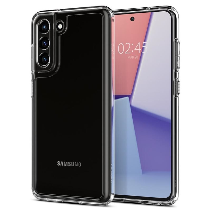 Spigen Case Ultra Hybrid Samsung Galaxy S21 FE Crystal Clear - Telefoonhoesje - Beschermhoesje