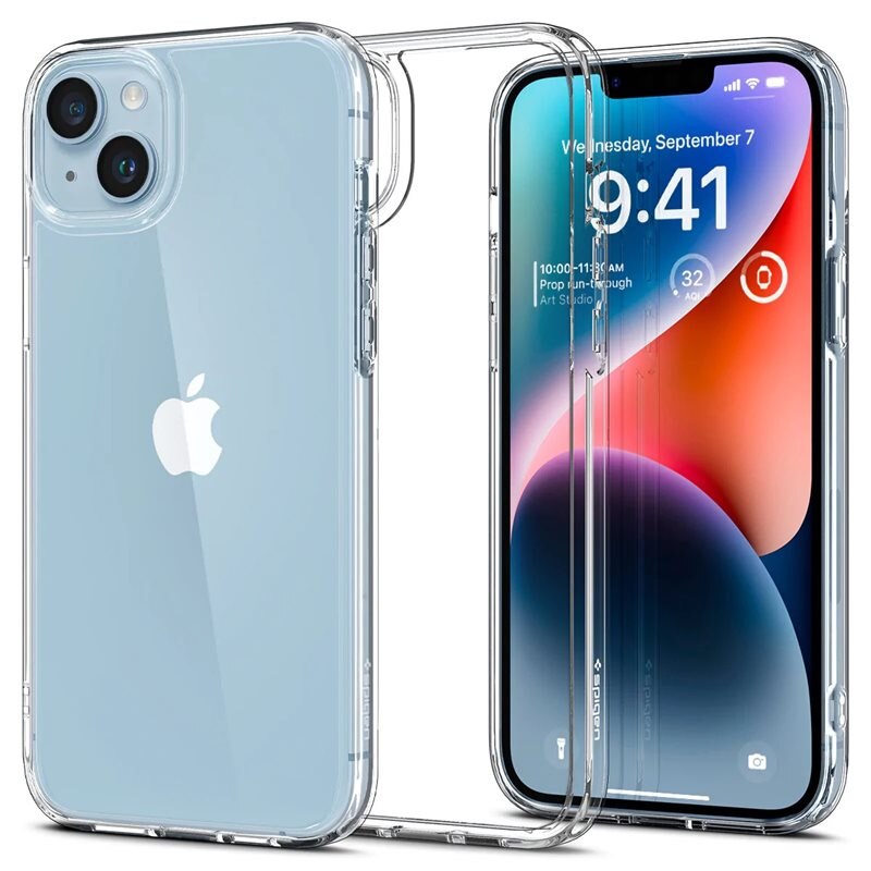Spigen Case Ultra Hybrid iPhone 14 Plus Crystal Clear - Telefoonhoesje - Beschermhoesje