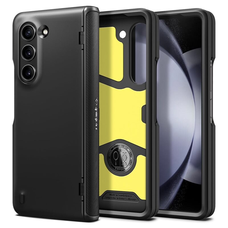 Spigen Samsung Galaxy Z Fold 5 Slim Armor Pro Case Black - Telefoonhoesje - Beschermhoesje