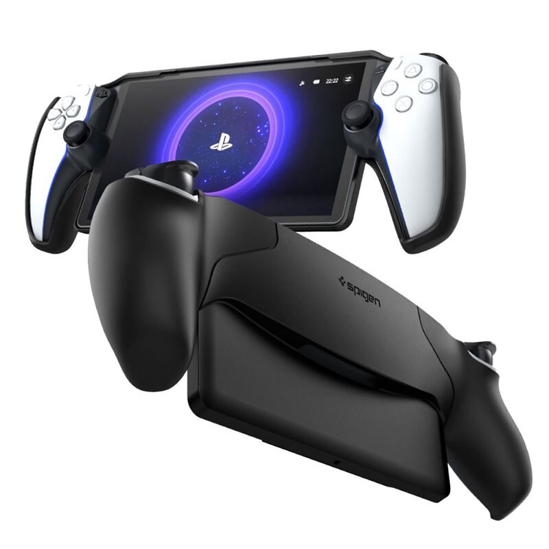 Spigen Case Thin Fit Sony PlayStation Portal zwart - Beschermende hoes