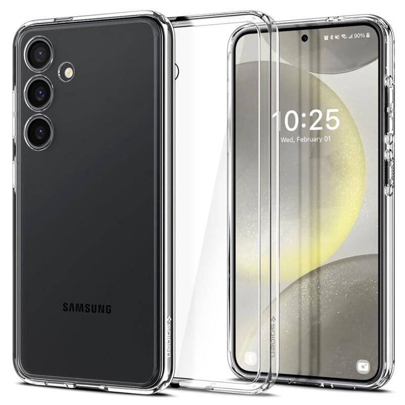 Spigen Case Ultra Hybrid Samsung Galaxy S24 Crystal Clear - Telefoonhoesje - Beschermhoesje
