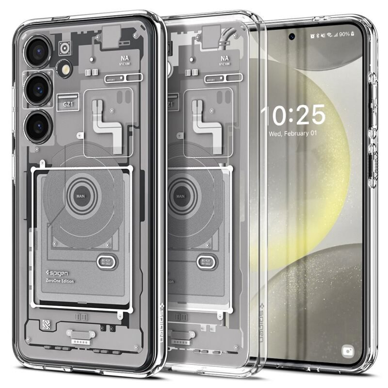 Spigen Hoesje Ultra Hybrid Samsung Galaxy S24 Zero One White