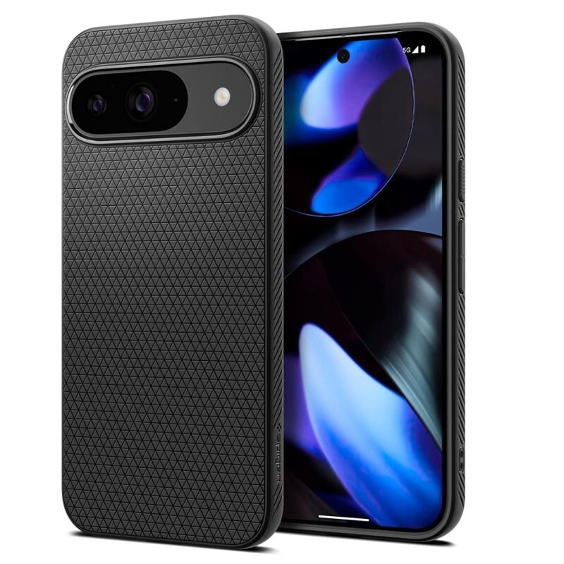 Spigen Case Liquid Air Google Pixel 9 Pro Matte Black - Stijlvol, minimalistisch hoesje